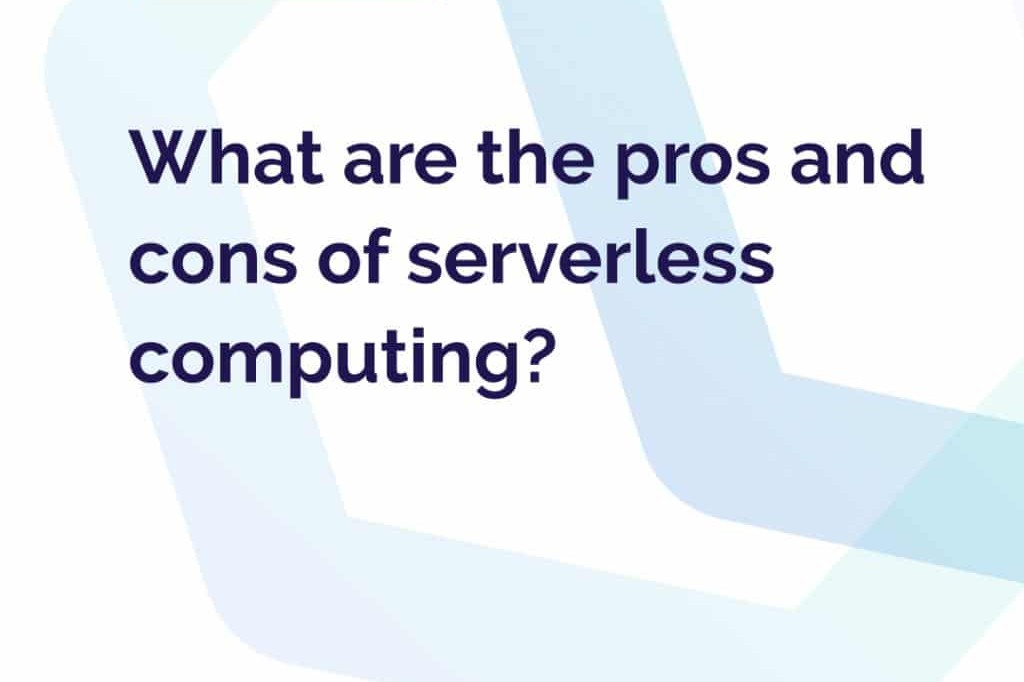 serverless computing