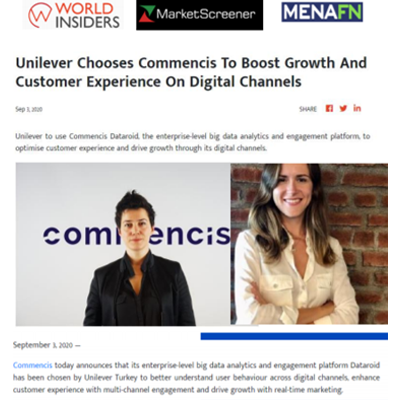 unilever commencis