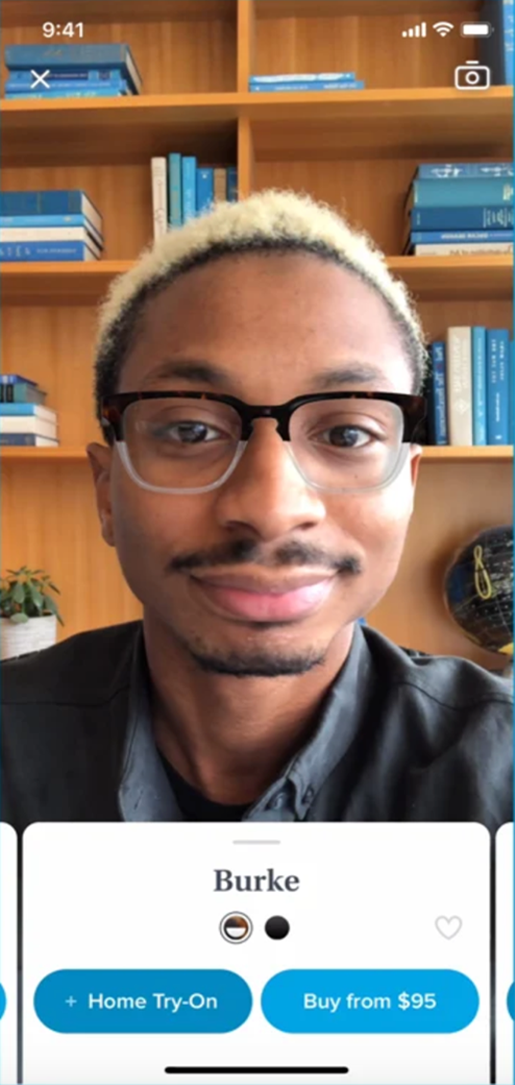 warby parker mobile app