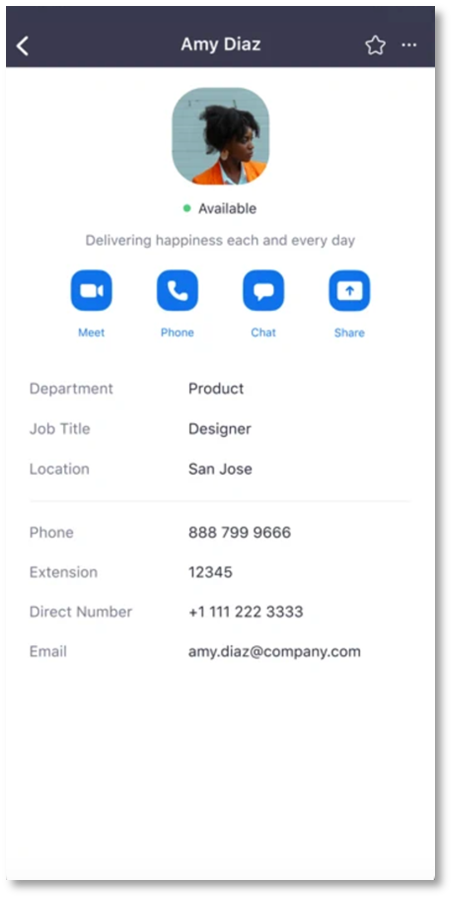 ZOOM Cloud Meetings Mobile App