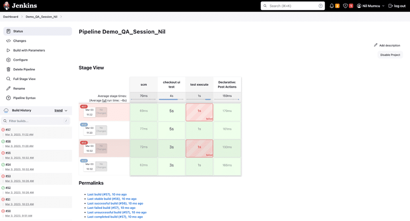 Test Automation with Jenkins