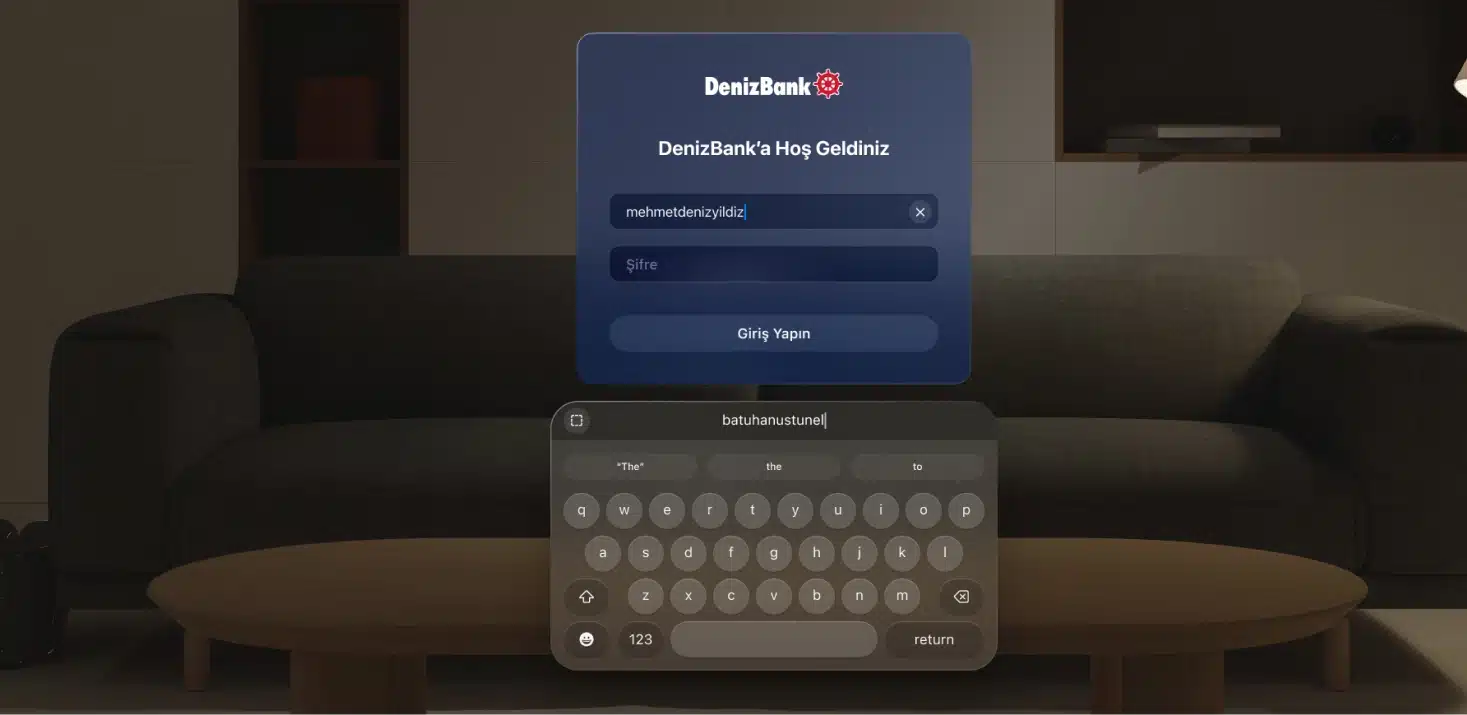 DenizBank - MobilDeniz Vision Pro