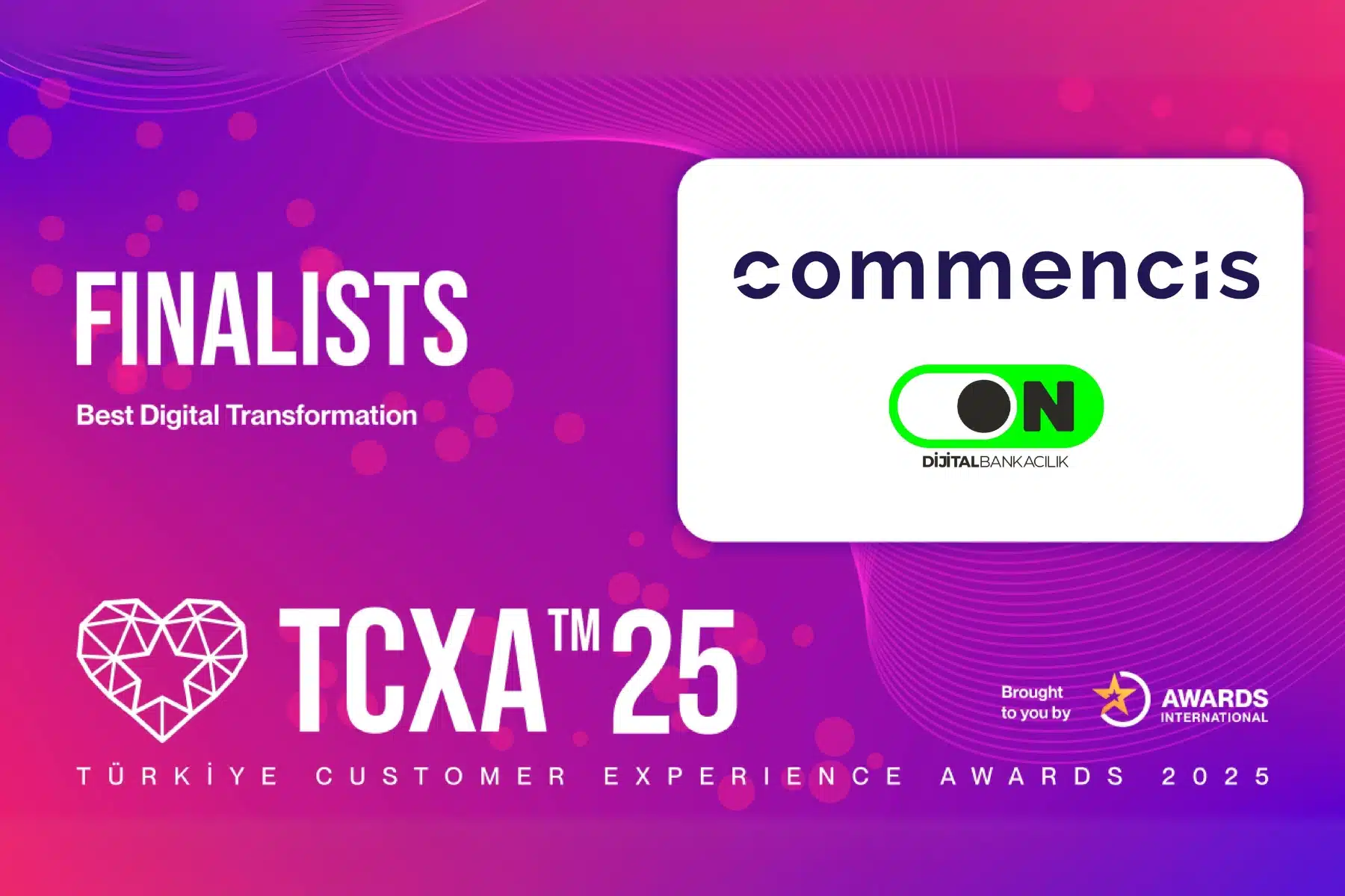 Commencis is a finalist for Best Digital Transformation at TCXA 2025