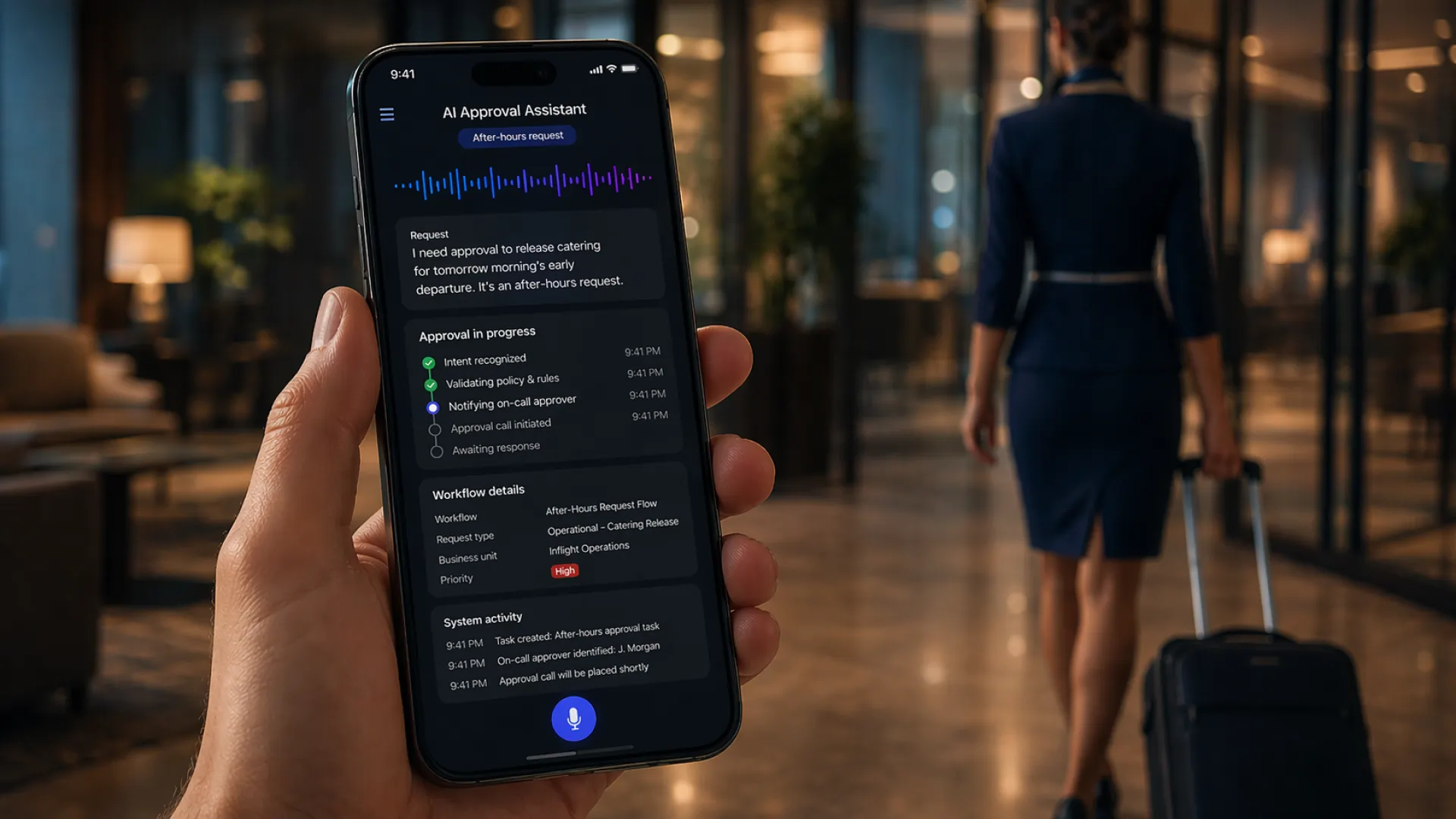 Seamless Outbound Approvals and Off-Hour Handling
